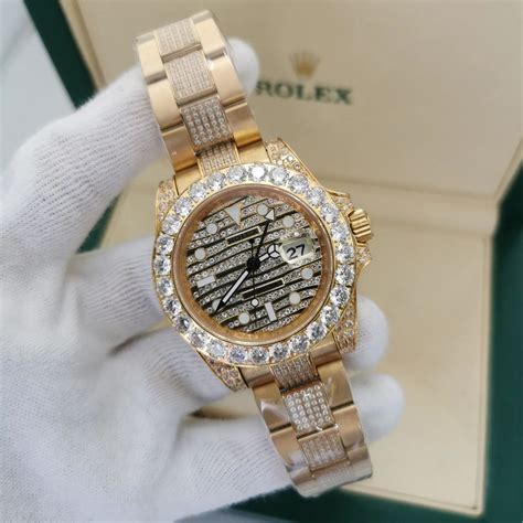 Rolex oyster cravejados